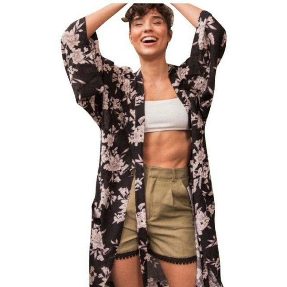 Sprintual Gangster Floral Kimono
